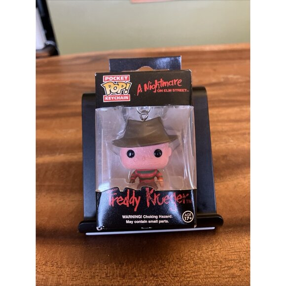 Funko Pop Keychain Horror Freddy Krueger Figure Pocket Key Pop - Picture 1 of 8